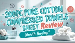 200pc pure cotton compressed towels sheet review 200pc pure cotton compressed towels sheet review