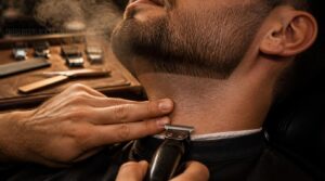adjust for beard length adjust for beard length