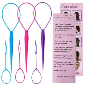 Aigee 6pcs Topsy Tail and B0CSVFCNS4