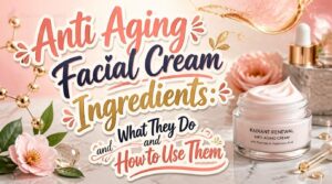 anti aging facial cream ingredients anti aging facial cream ingredients