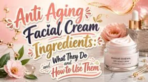 anti aging facial cream ingredients anti aging facial cream ingredients