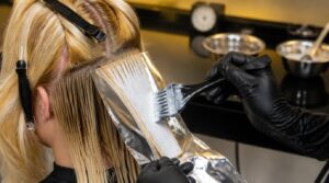apply and process the bleach evenly apply and process the bleach evenly