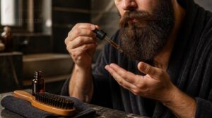 apply beard oil first apply beard oil first