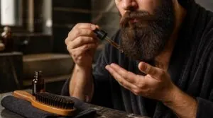 apply beard oil first apply beard oil first