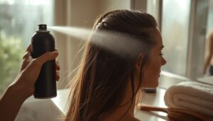 apply dry shampoo between washes apply dry shampoo between washes