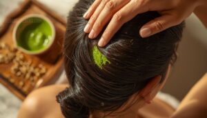 apply from scalp to ends apply from scalp to ends