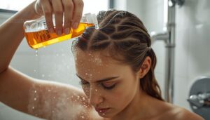 apply rinse to scalp apply rinse to scalp