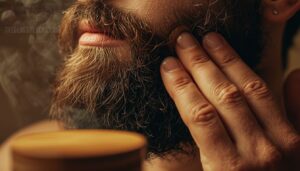 applying balm to skin first applying balm to skin first