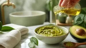 avocado and olive oil mask avocado and olive oil mask