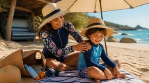 avoid tanning and protect children avoid tanning and protect children