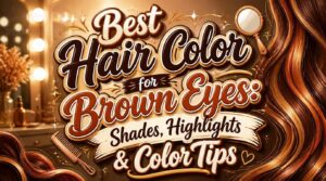 best hair color for brown eyes
