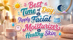best time of day to apply facial moisturizer best time of day to apply facial moisturizer