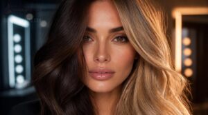 brown-eye depth and hair contrast brown-eye depth and hair contrast
