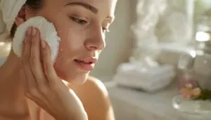 cleanse and pat skin dry cleanse and pat skin dry