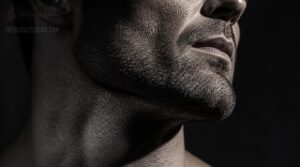 dark stubble creates more contrast dark stubble creates more contrast