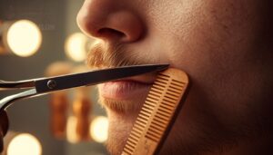 detail mustache and stray hairs detail mustache and stray hairs