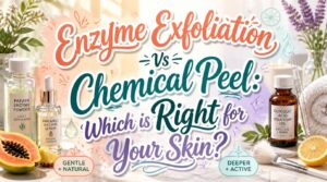 enzyme exfoliation vs chemical peel enzyme exfoliation vs chemical peel