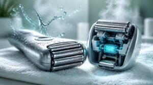 essential sensitive-skin shaver features essential sensitive-skin shaver features