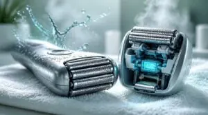 essential sensitive-skin shaver features essential sensitive-skin shaver features