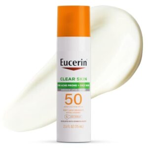 Eucerin Clear Skin Face Sunscreen B09MJG6X4W