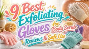 exfoliating gloves body scrub