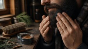 finish with beard balm finish with beard balm