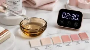 follow the recommended contact time follow the recommended contact time