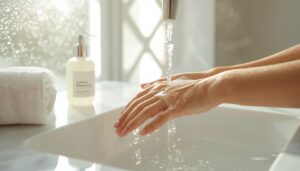 gentle twice-daily cleansing gentle twice-daily cleansing