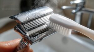 gently scrub stubborn buildup gently scrub stubborn buildup