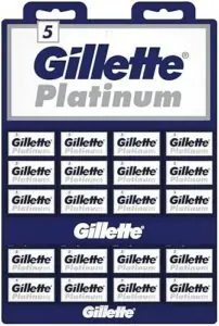 Gillette, 100 Gillette Platinum Double B07K8X9ZY6