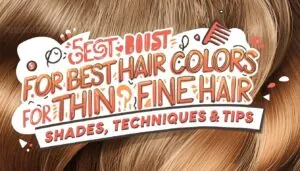 hair color for thin fine hair hair color for thin fine hair