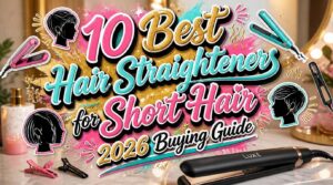 hair straighteners for short hair