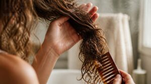 hold hair above each tangle hold hair above each tangle