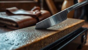 hone, test, and strop the edge hone, test, and strop the edge