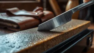 hone, test, and strop the edge hone, test, and strop the edge