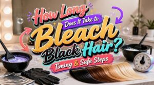 how long does it take to bleach black hair how long does it take to bleach black hair