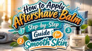 how to apply aftershave balm how to apply aftershave balm