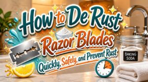 how to de rust razor blades quickly how to de rust razor blades quickly