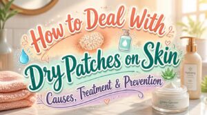 how to deal with dry patches on skin how to deal with dry patches on skin