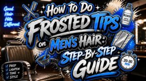 how to do frosted tips on mens hair how to do frosted tips on mens hair