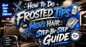 how to do frosted tips on mens hair how to do frosted tips on mens hair