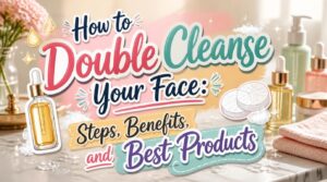 how to double cleanse your face
