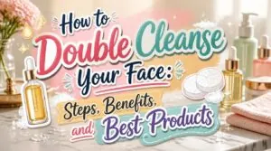 how to double cleanse your face how to double cleanse your face