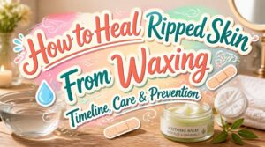 how to heal ripped skin from waxing how to heal ripped skin from waxing