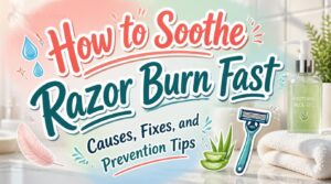 how to soothe razor burn fast