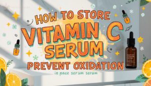 how to store vitamin c serum properly
