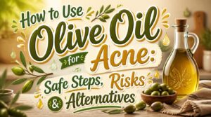 how to use olive oil for acne treatment how to use olive oil for acne treatment