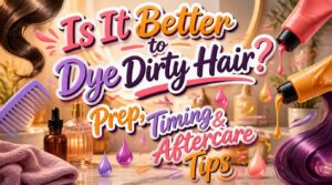 is it better to dye dirty hair is it better to dye dirty hair