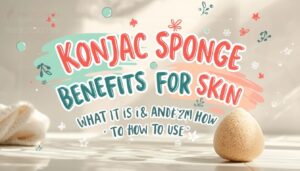 konjac sponge benefits skin