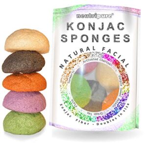 Konjac Sponge Set: Organic Skincare B016XDQ0RY